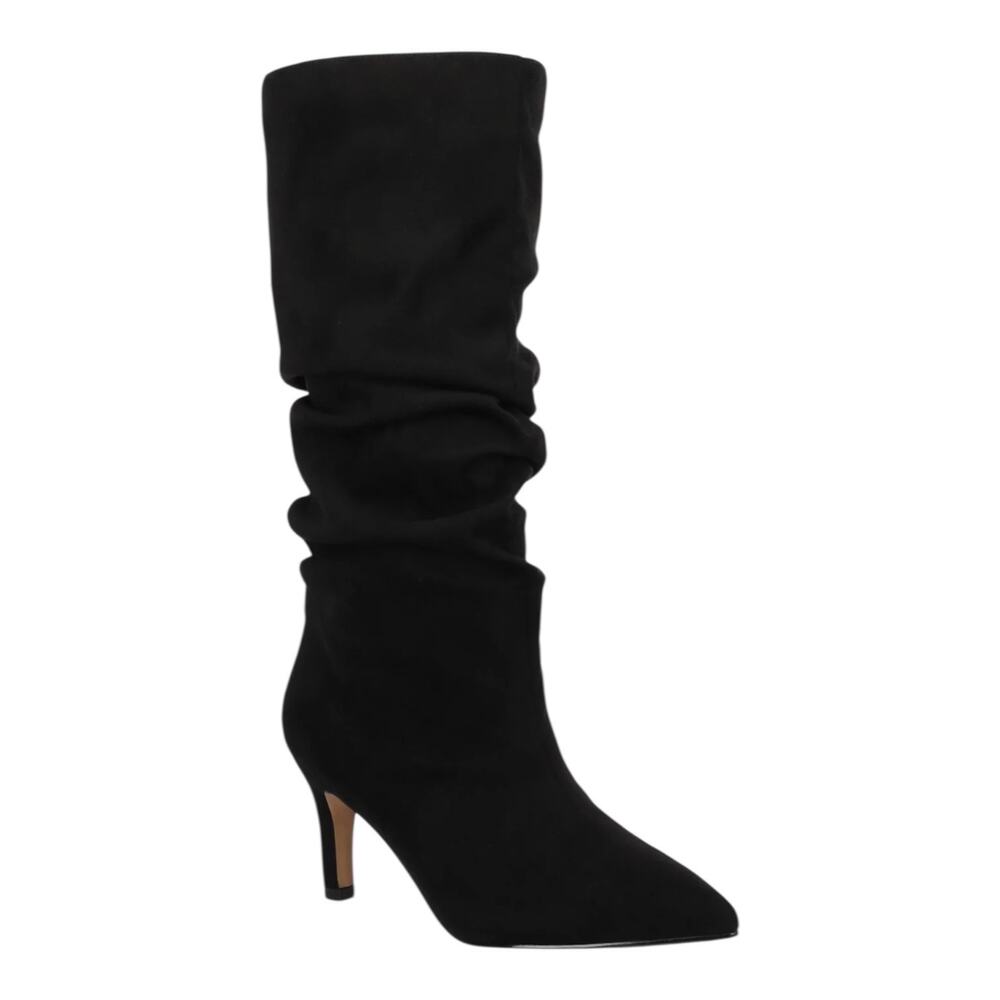 Journee Collection Women's Sonnet Slouchy Dress Boots Black Size 7